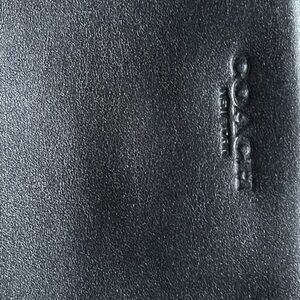 Coach White Card Holder